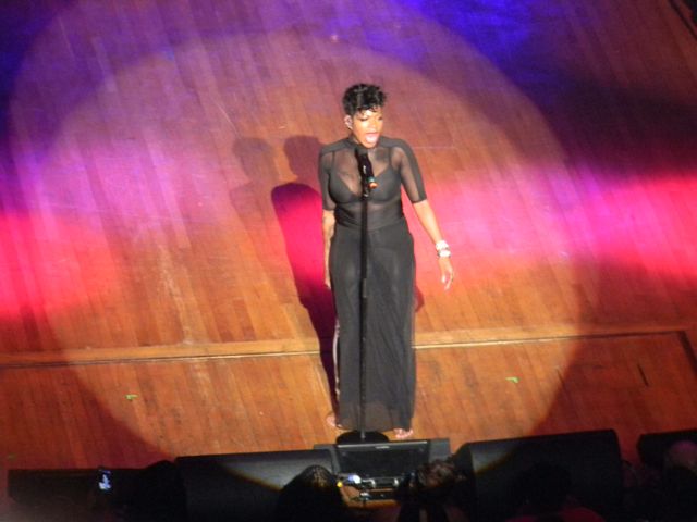 Fantasia performs at The Meyerhoff