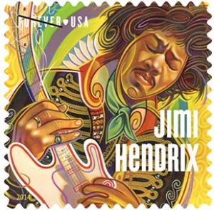 Jimi Hendrix Stamp