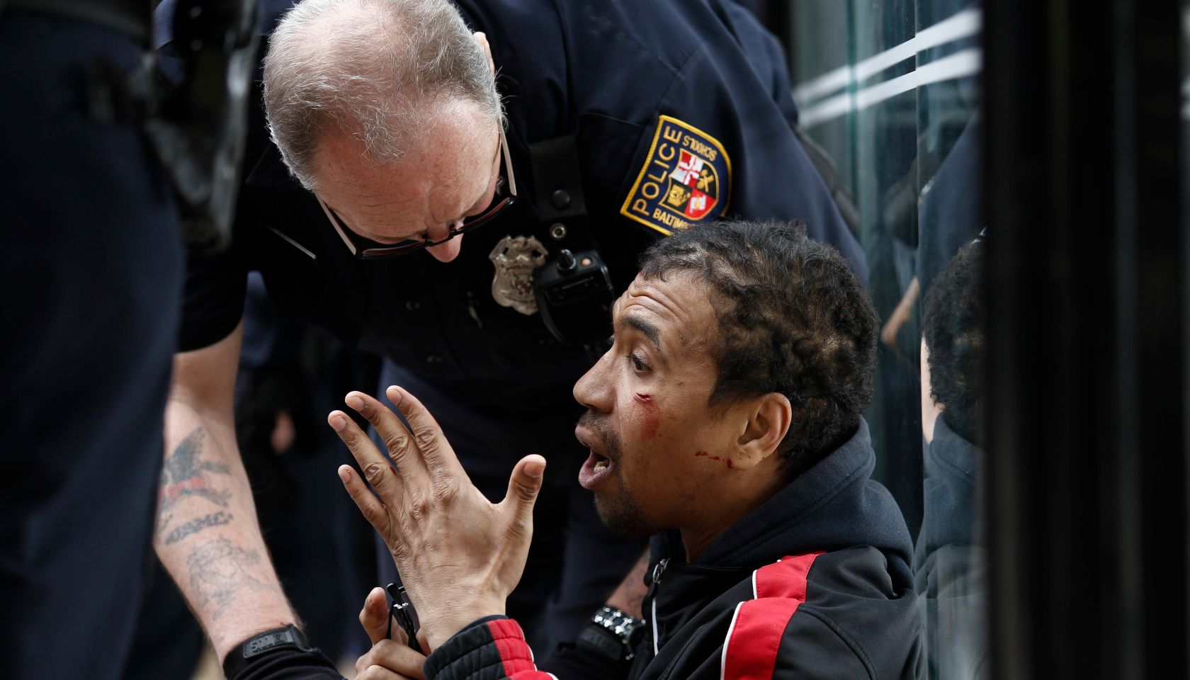 Protests in Baltimore After Funeral Held For Baltimore Man Who Died While In Police Custody