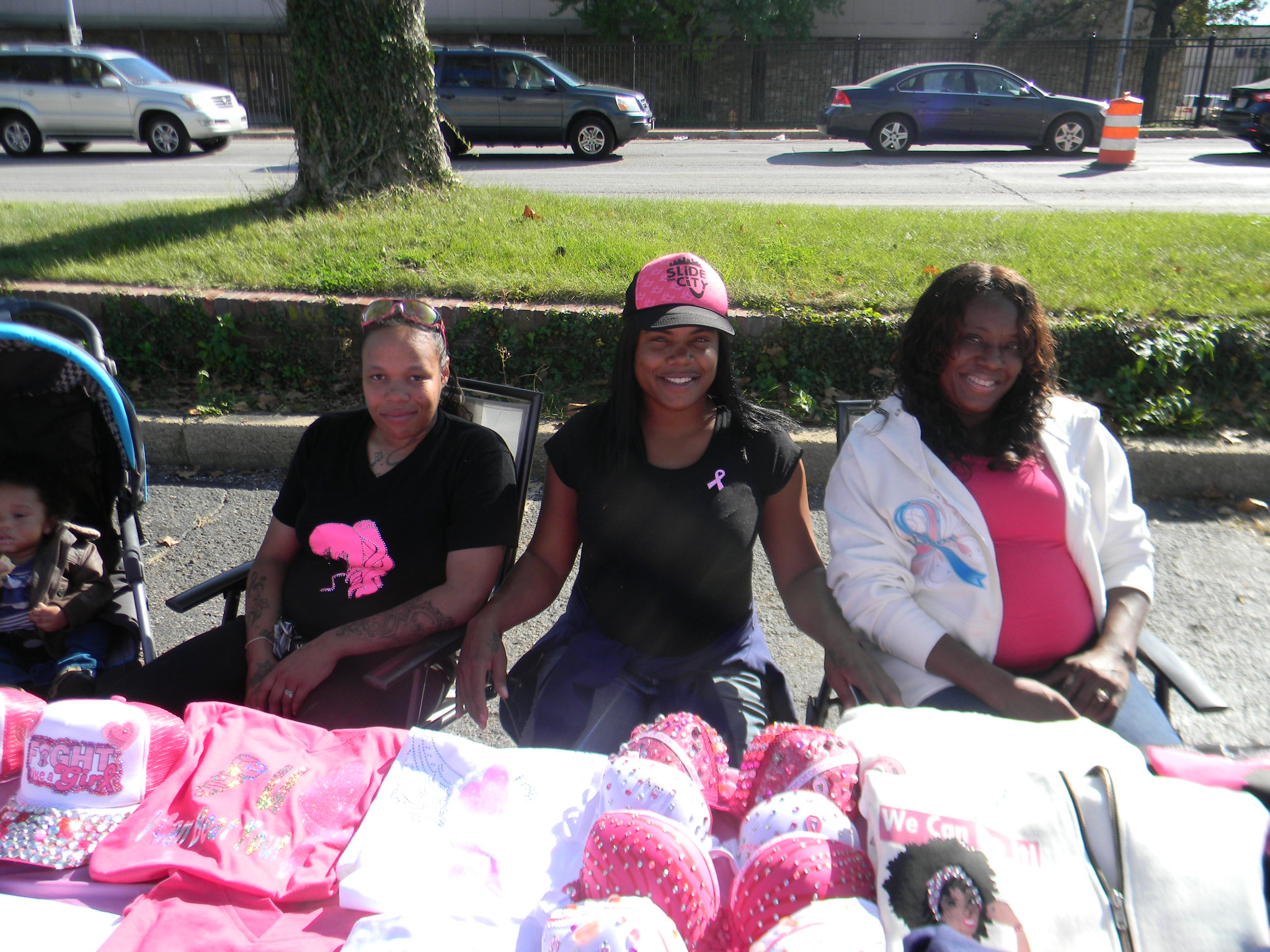 Breast Cancer Awareness Month Bra Cast