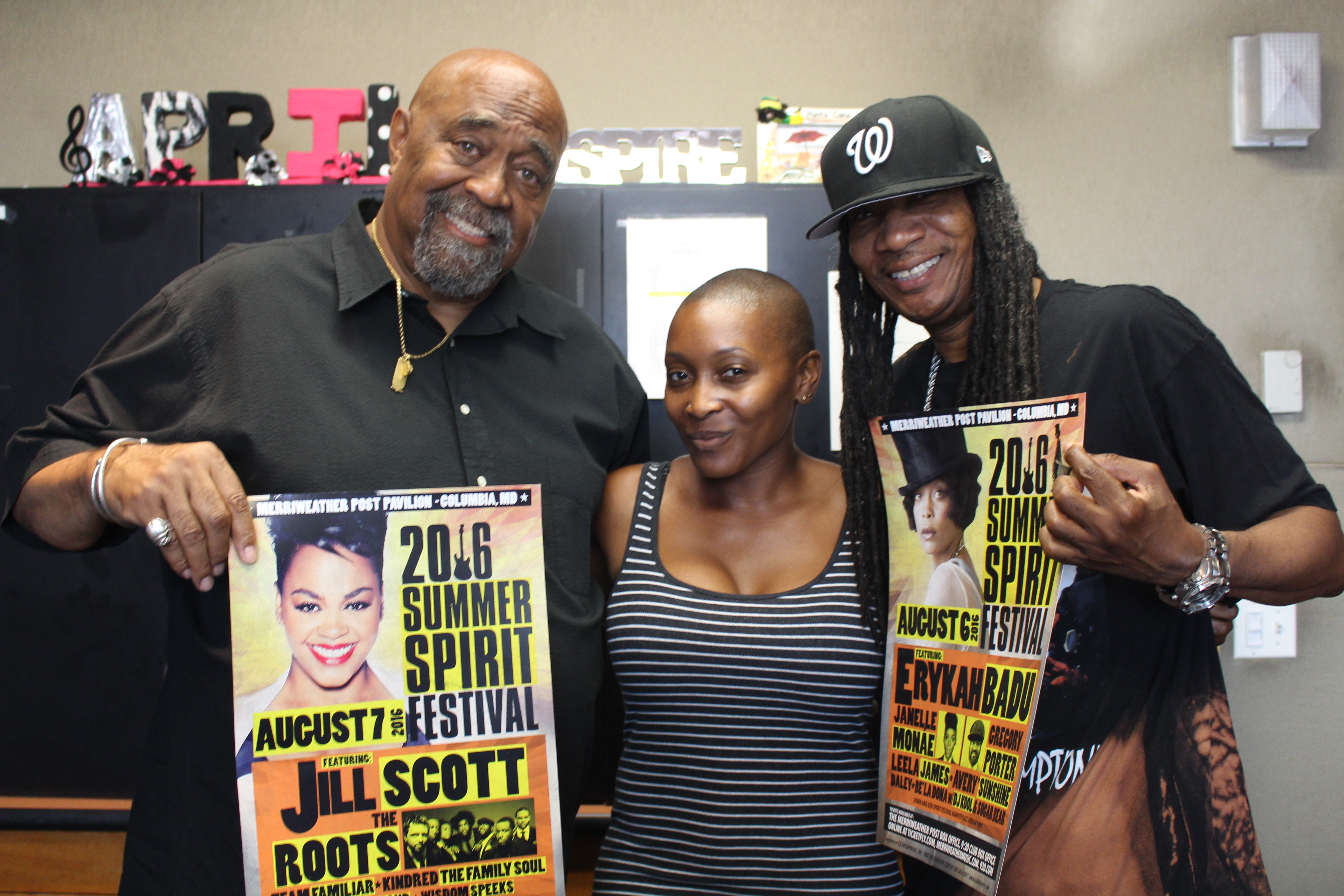 DJ Kool, Darryll Brooks, April Watts