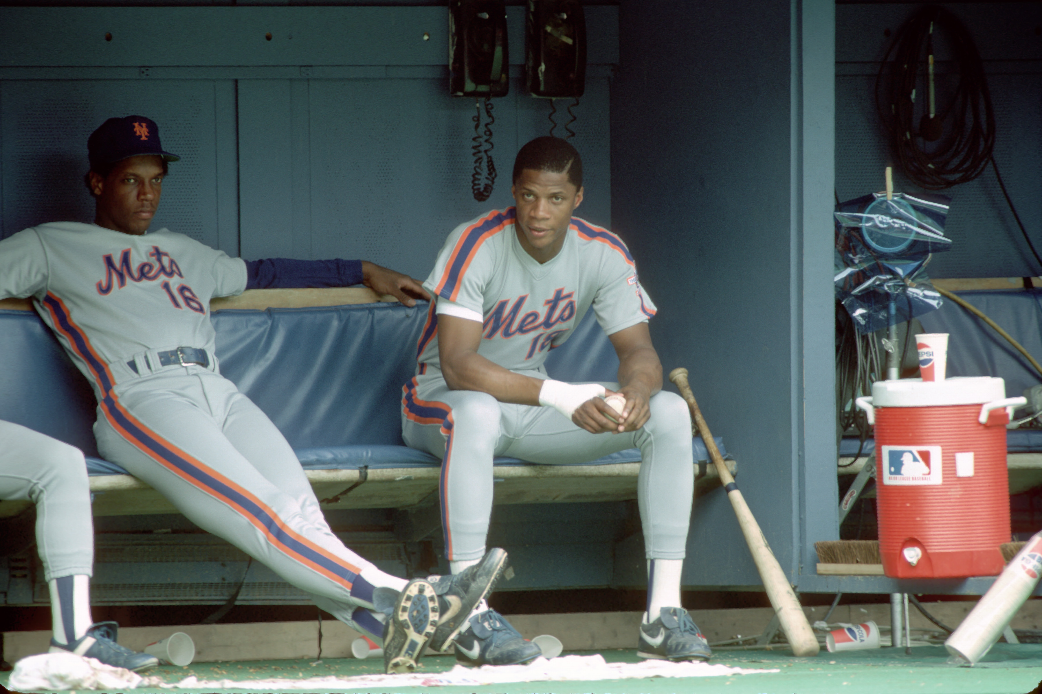 New York Mets Gooden and Strawberry