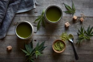 Marijuana Matcha Tea