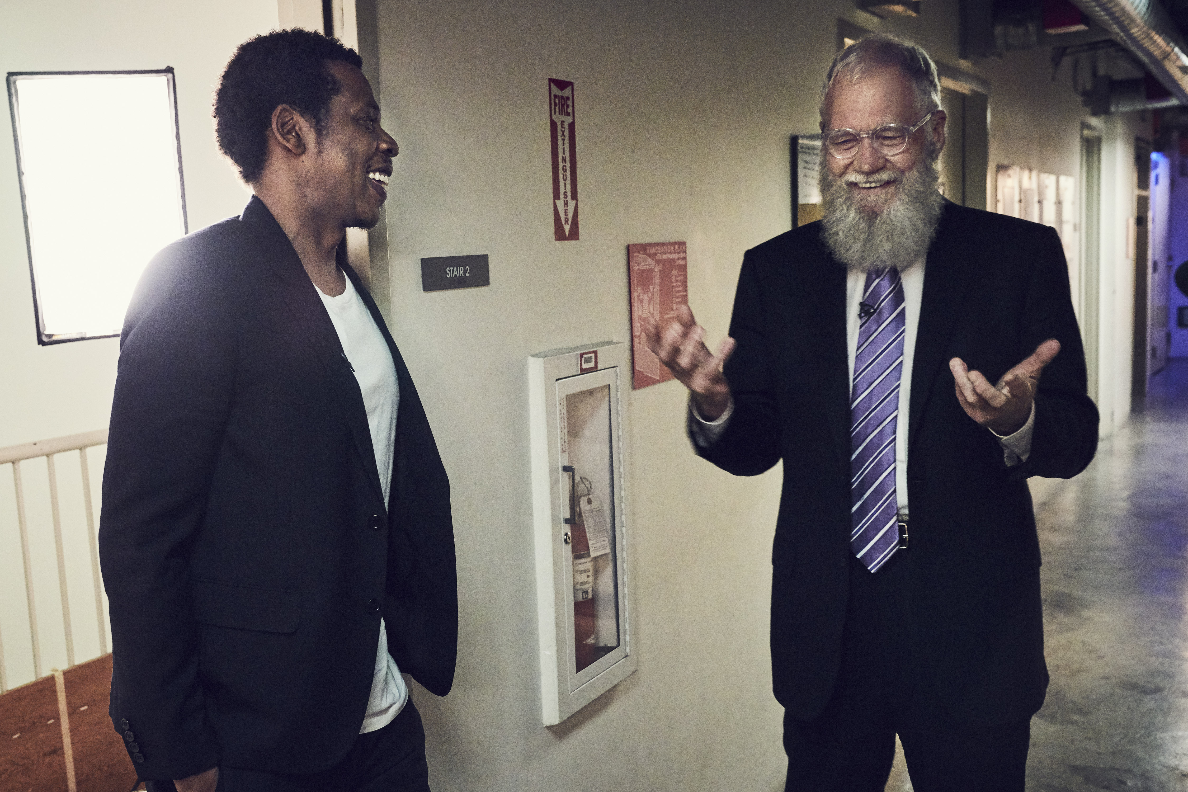jay z, David Letterman