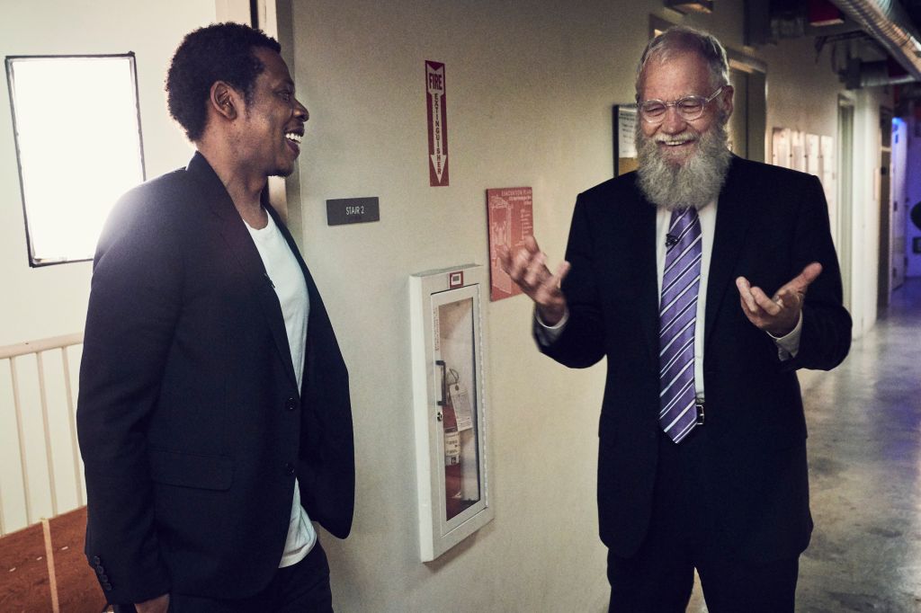 jay z, David Letterman