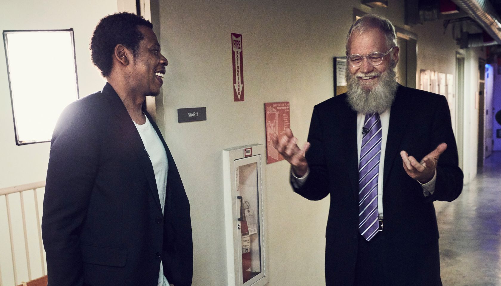 jay z, David Letterman