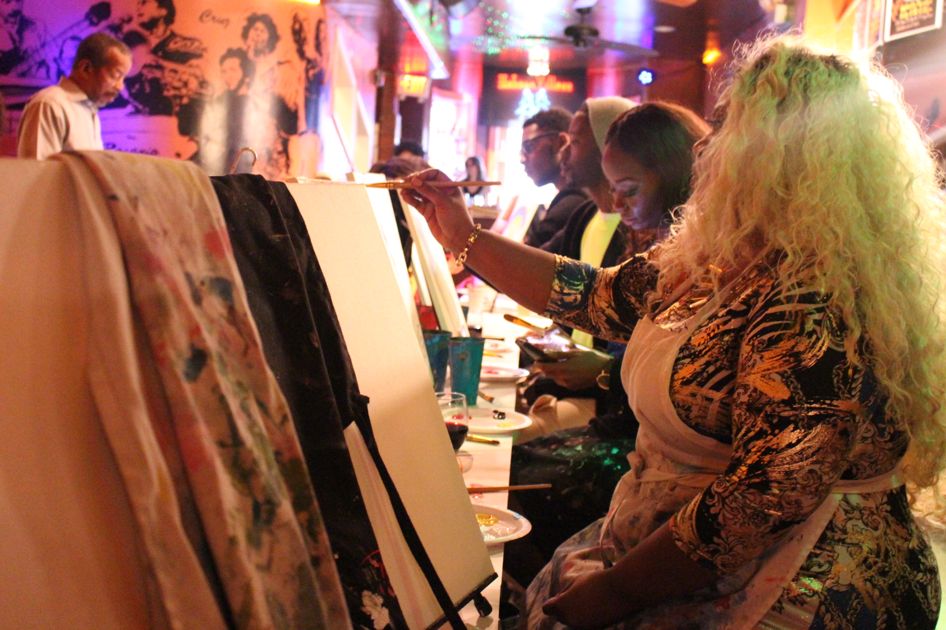 Sip N Paint with Deitrick Haddon