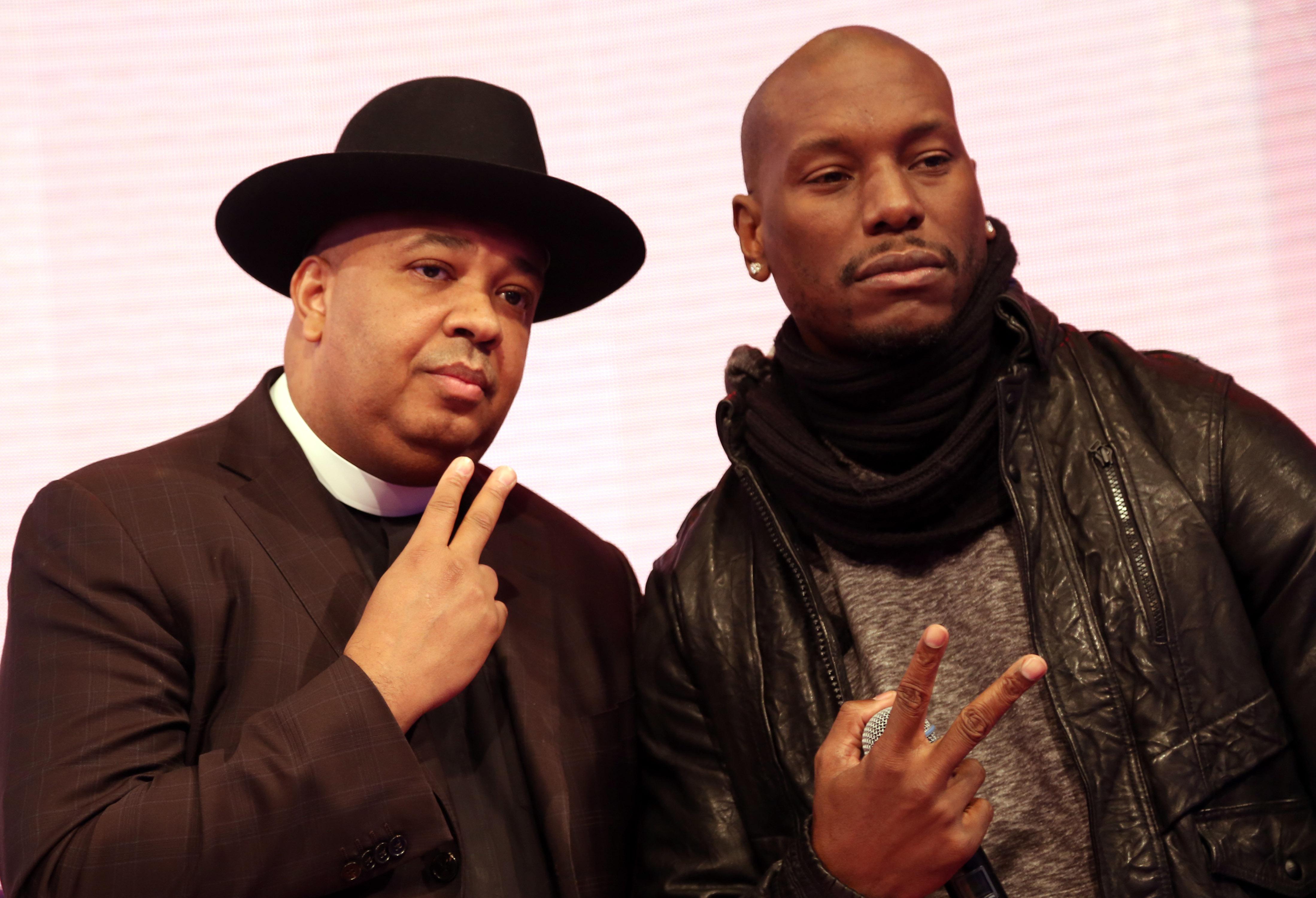 Tyrese & Rev. Run Visit BET's '106 & Park'