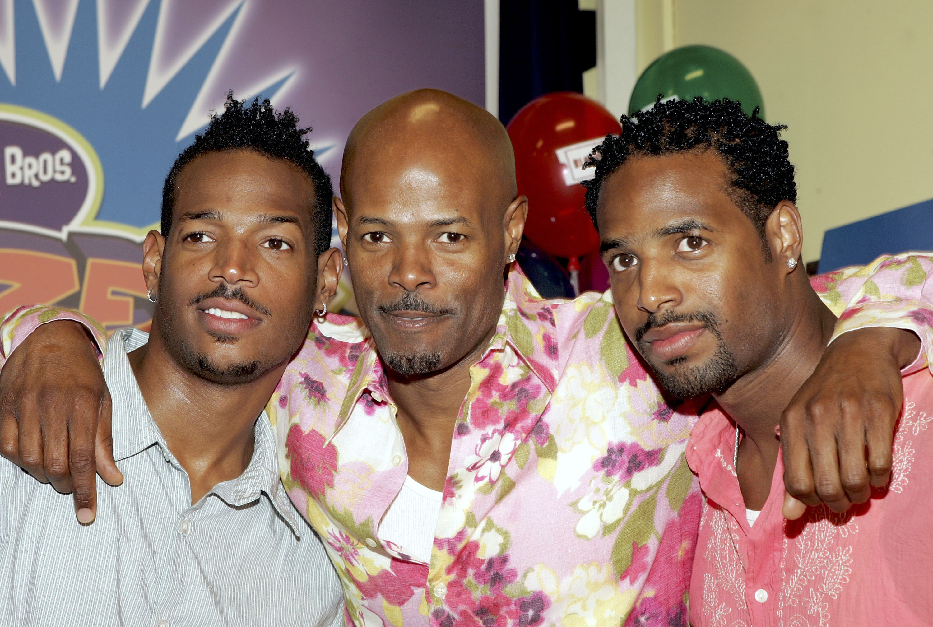 The Wayans Brothers Promote Their New Game 'The Dozens' At Blockbuster