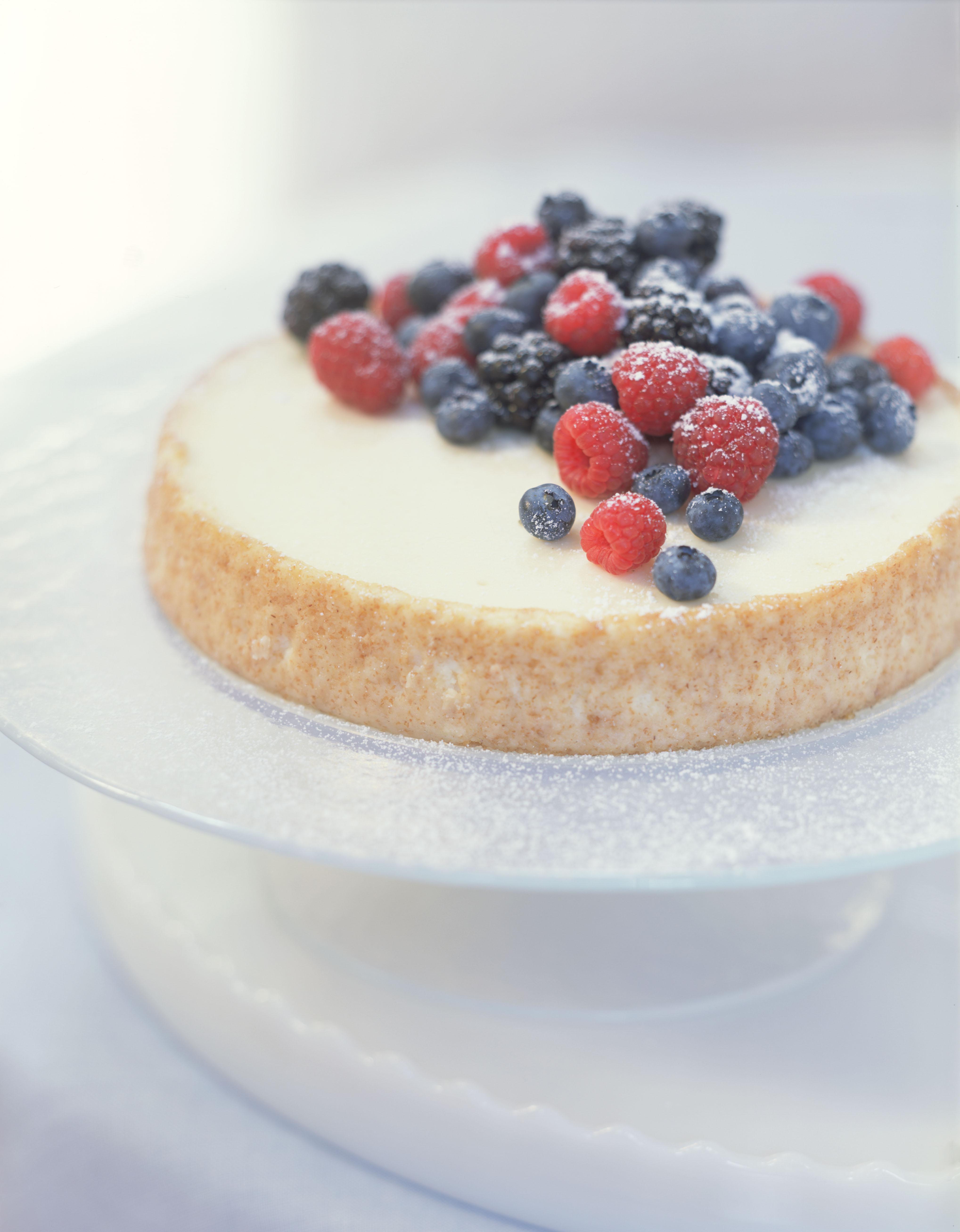 Mixed berry cheesecake