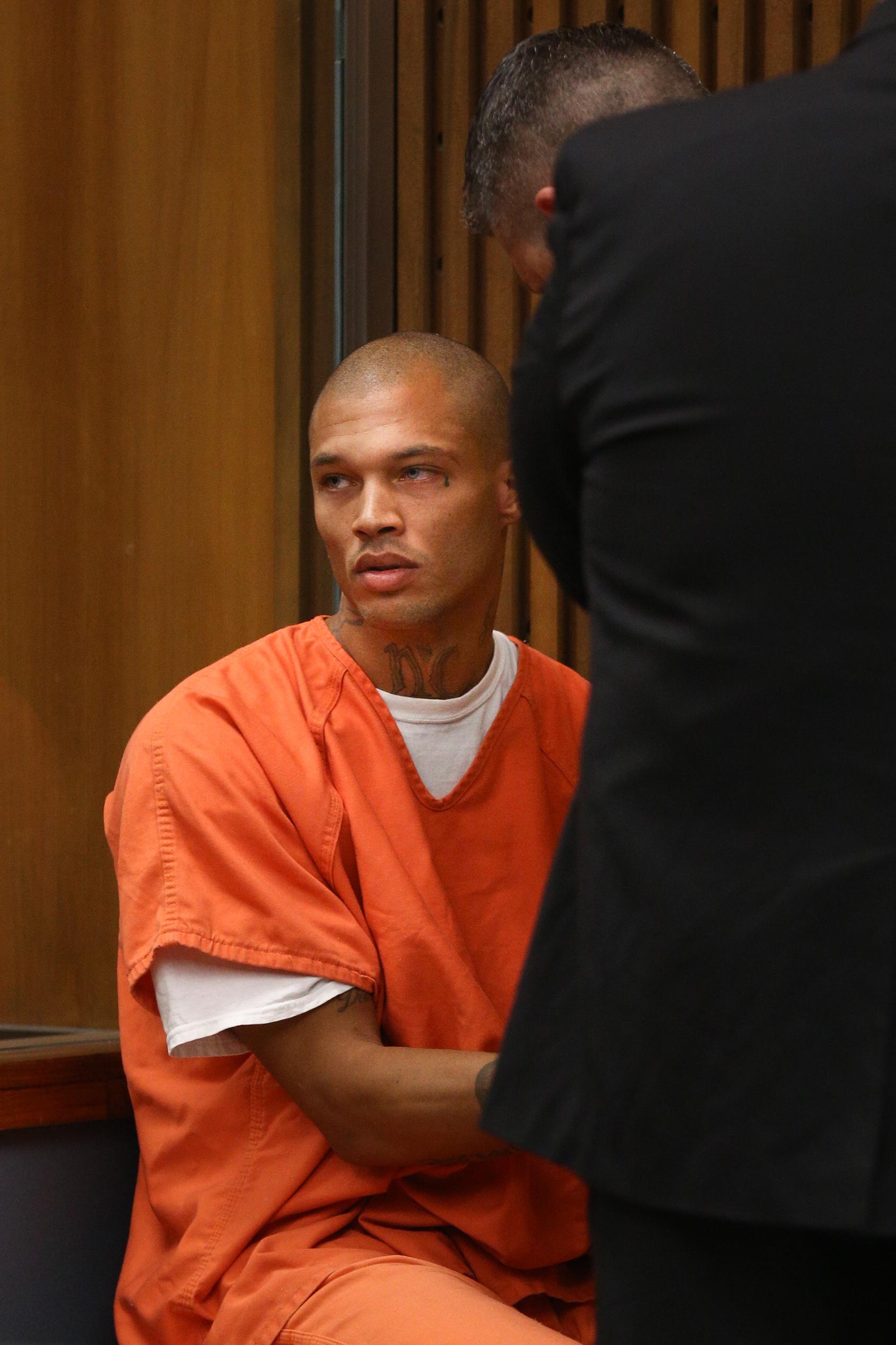 Jeremy Meeks Court Appearance