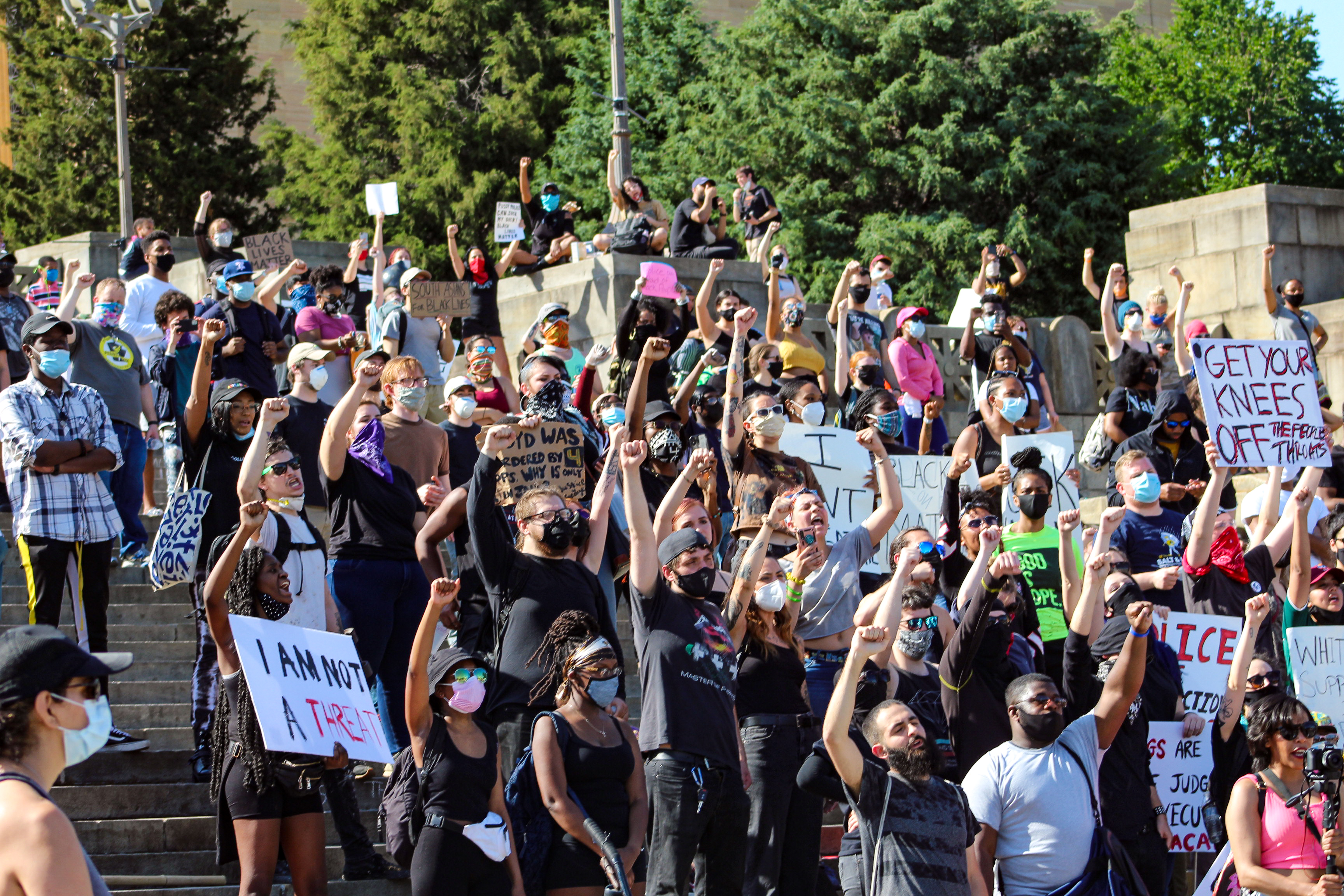George Floyd Protest in Philadelphia