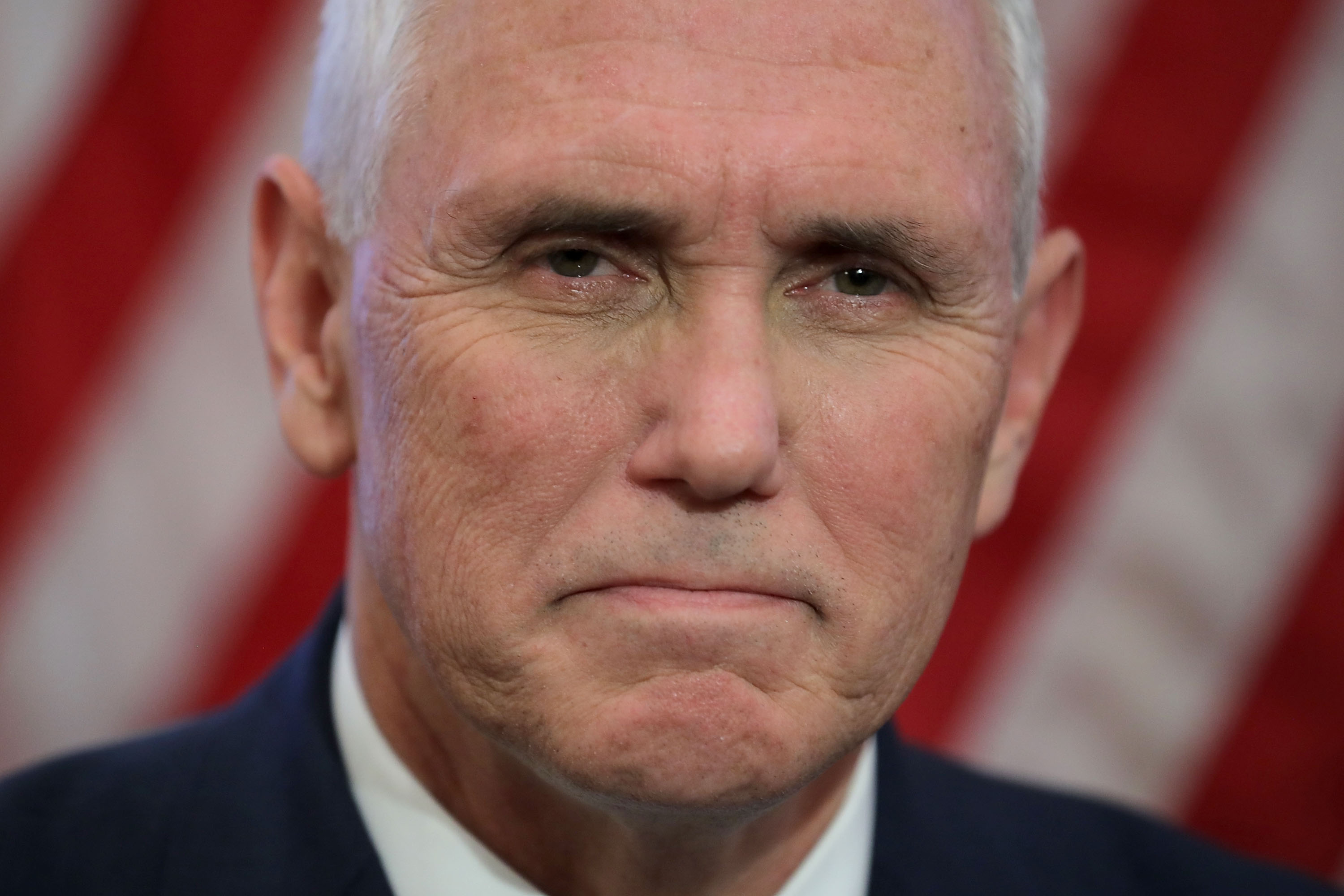 Nancy Pelosi Meets With Vice President-Elect Mike Pence At The Capitol